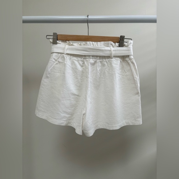 Mahina Cotton Shorts with Tie - Picture 2 of 4